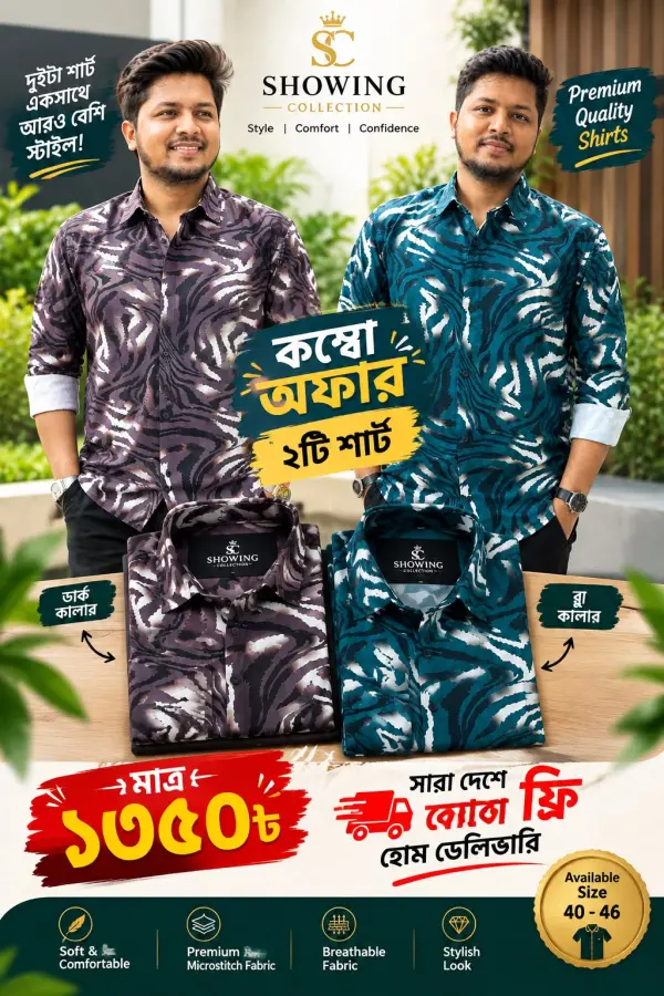PREMIUM SHIRT COMBO WITH FREE DELIVERY