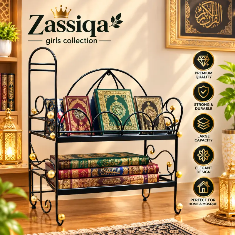 Double shahi Quran stand